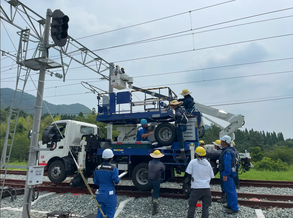 軌陸車操作訓練